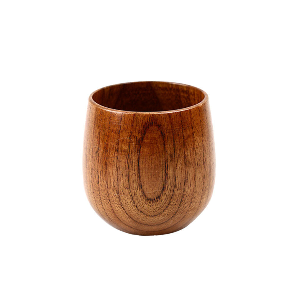 Japanese Style Wooden Milk Beer Mug Souvenir Tea Beer Cup Mug Drink Tankard