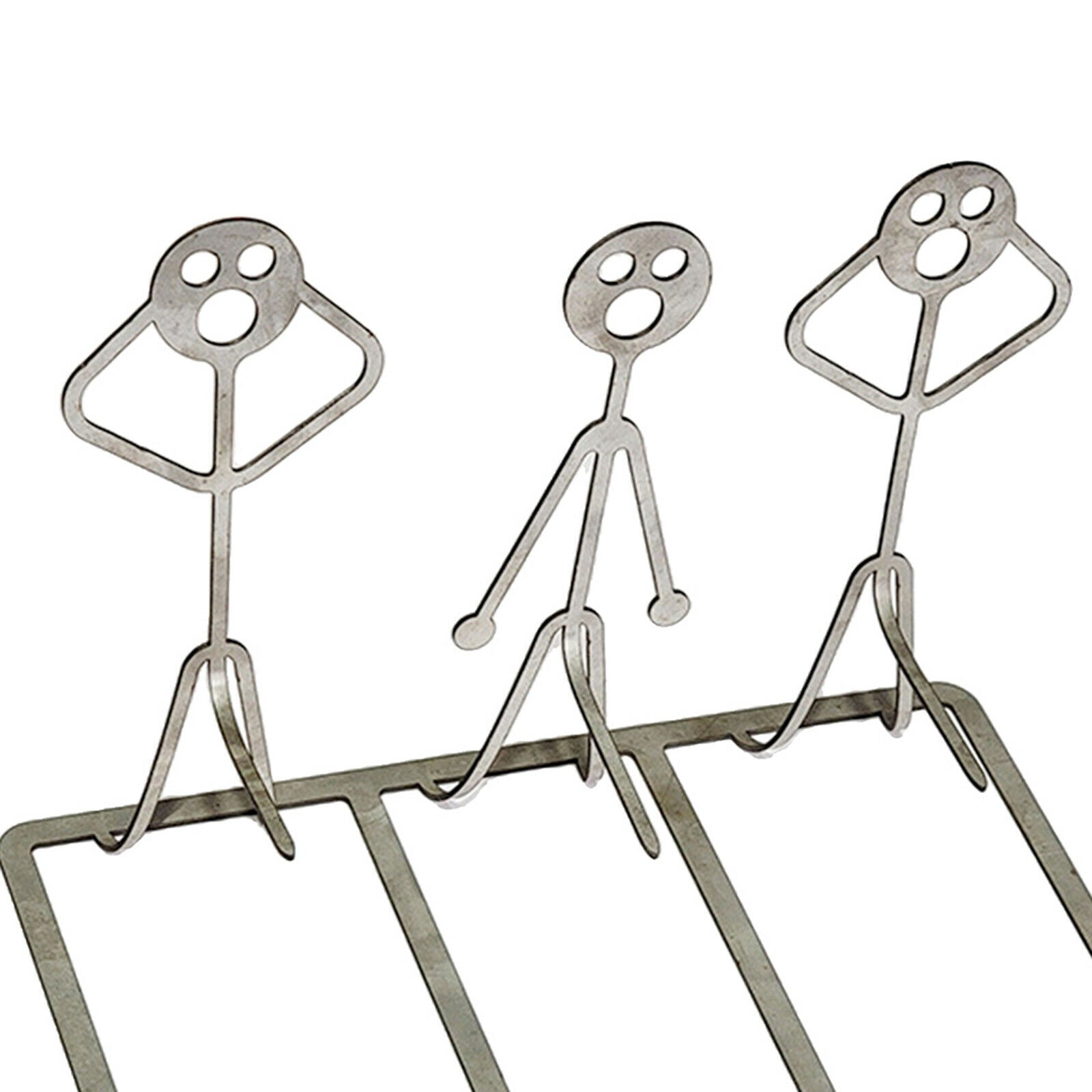 Sausages Stainless Steel Hot Dog Roaster Men Shaped Forks for Campfire
