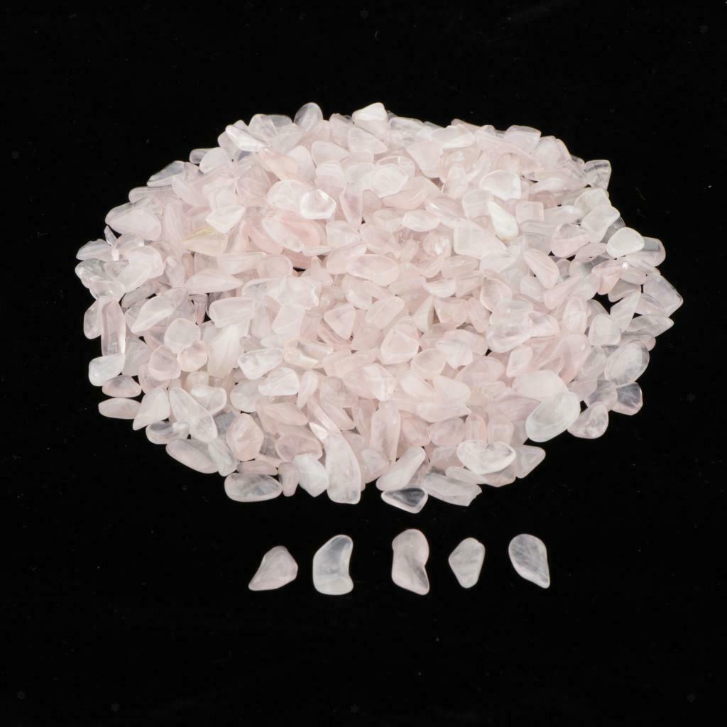 100g Natural Quartz Crystal Stone Small Mineral Aquarium Vase Decor Craft