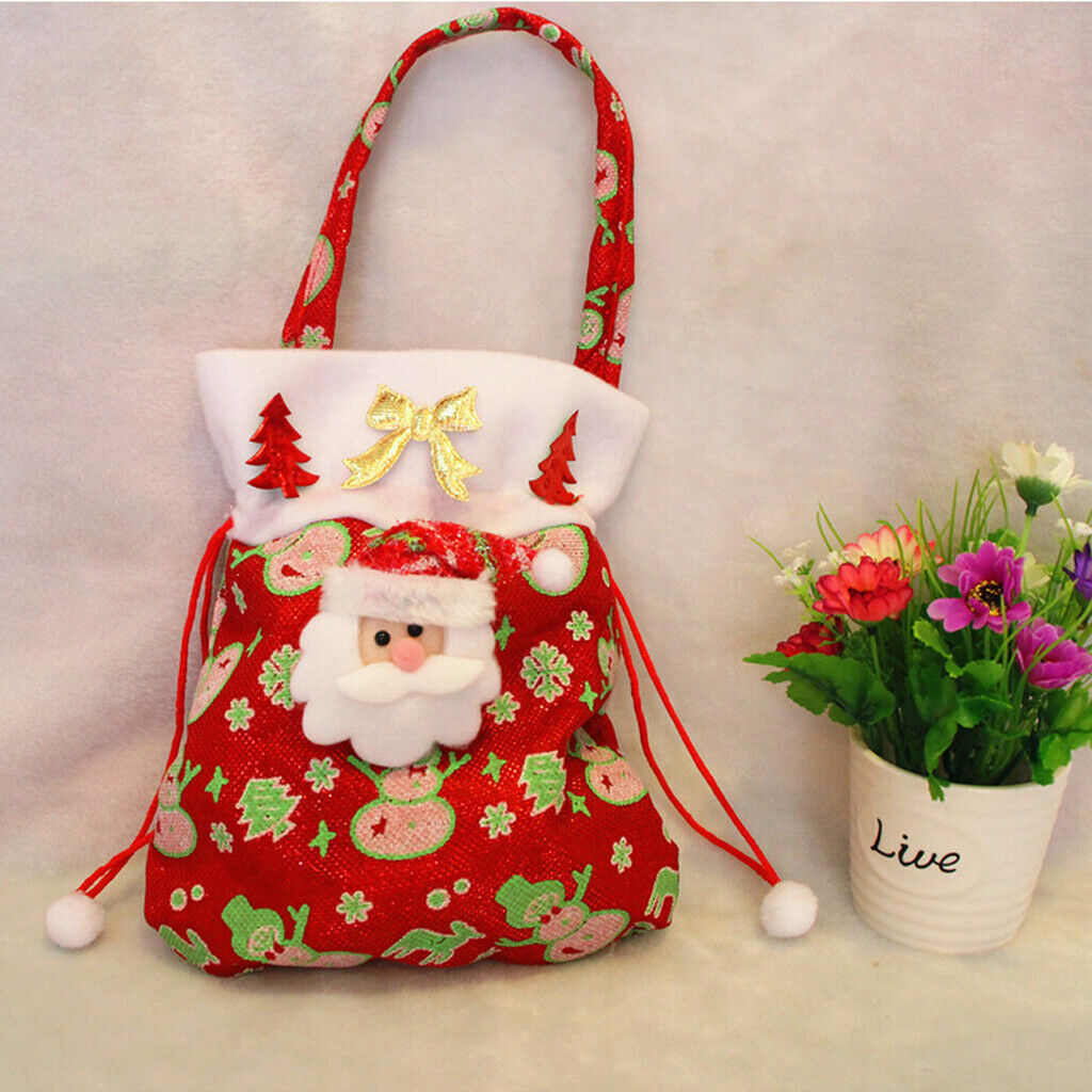 Christmas Tree And Snowman Candy Applique
