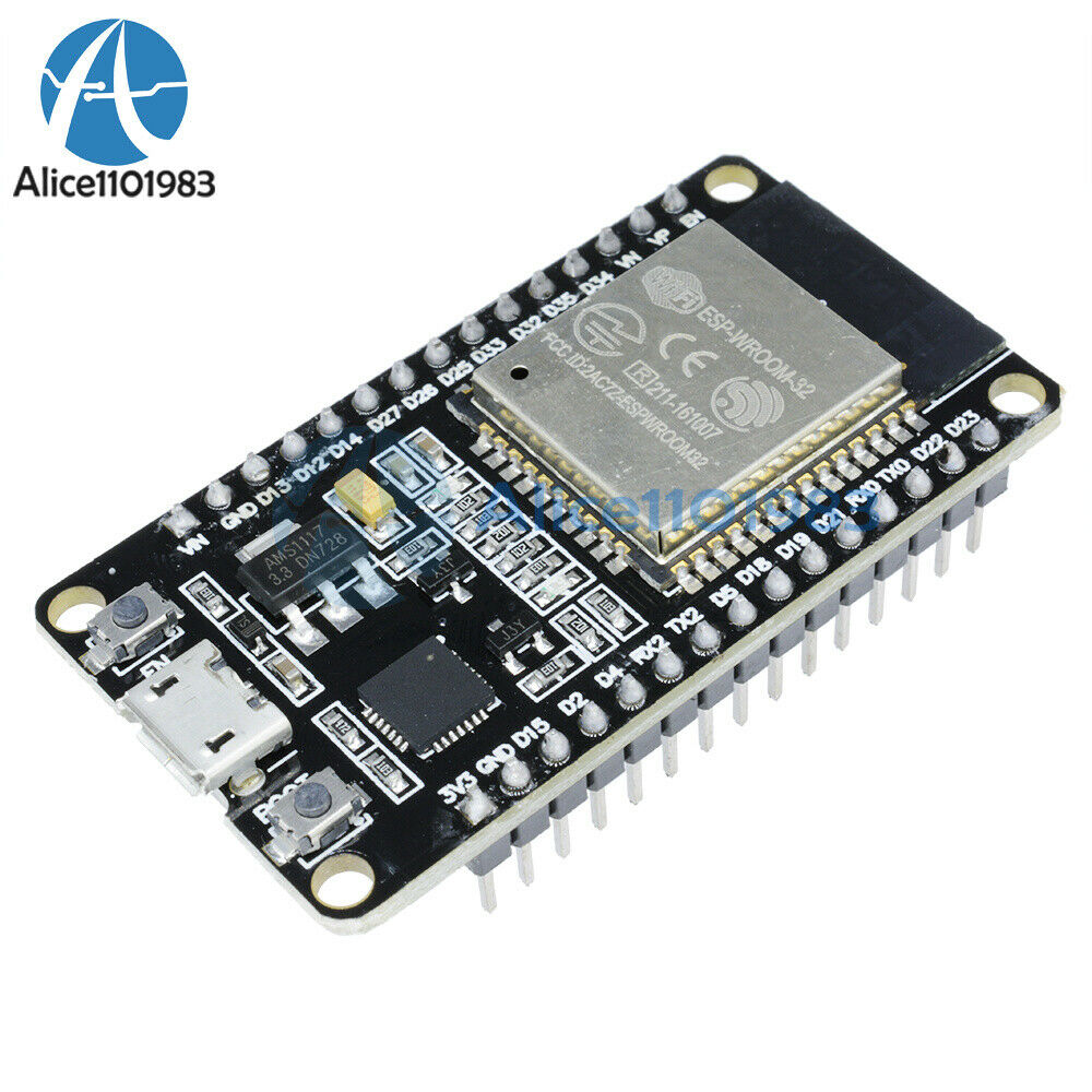 2PCS ESP-32 ESP32S CP2102 Lua Dev Board 2.4GHz WiFi+Bluetooth Antenna Module