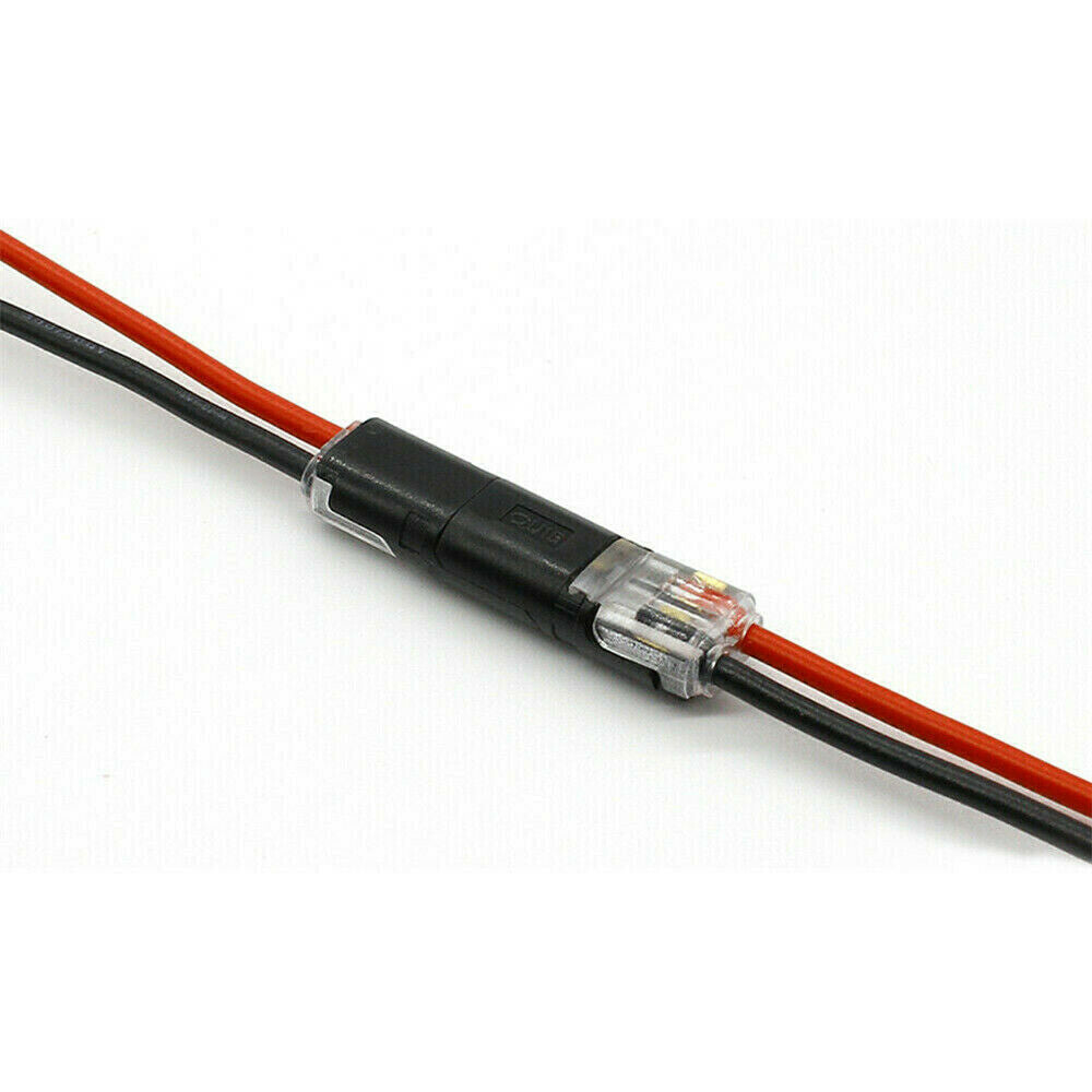 10 Set Car Waterproof Electrical Wire Cable Automotive Connector 2-Pin Way Plug