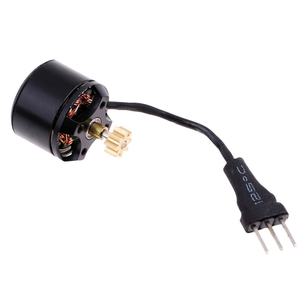 Black Main Brushless Motor Unit for WLtoys V977 V931 K110 Heli DIY Accessory