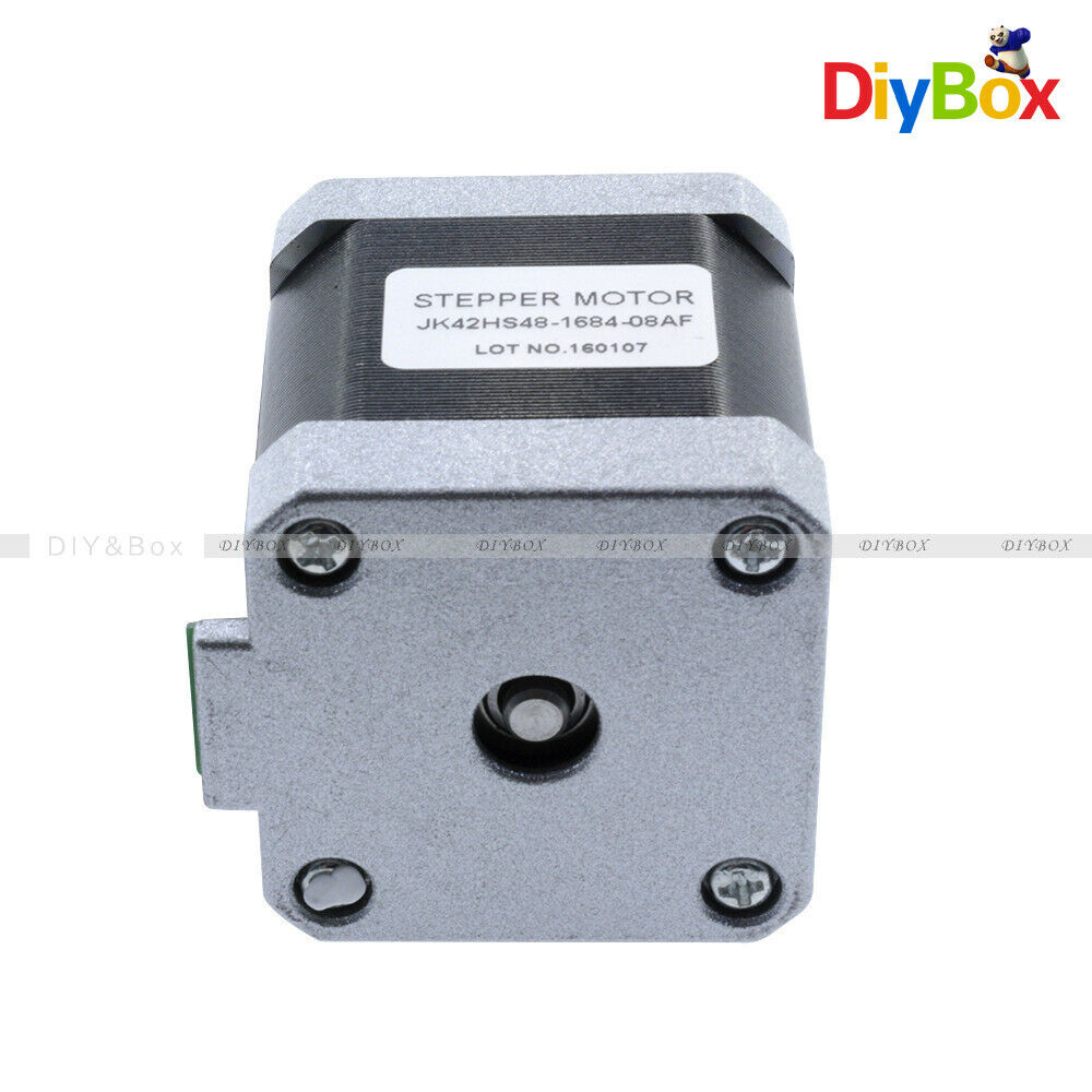 1.8 Degree 42mm 2A 12V NEMA17 2 Phase Hybird Stepper Motor JK42HS48-1684 4-Wire