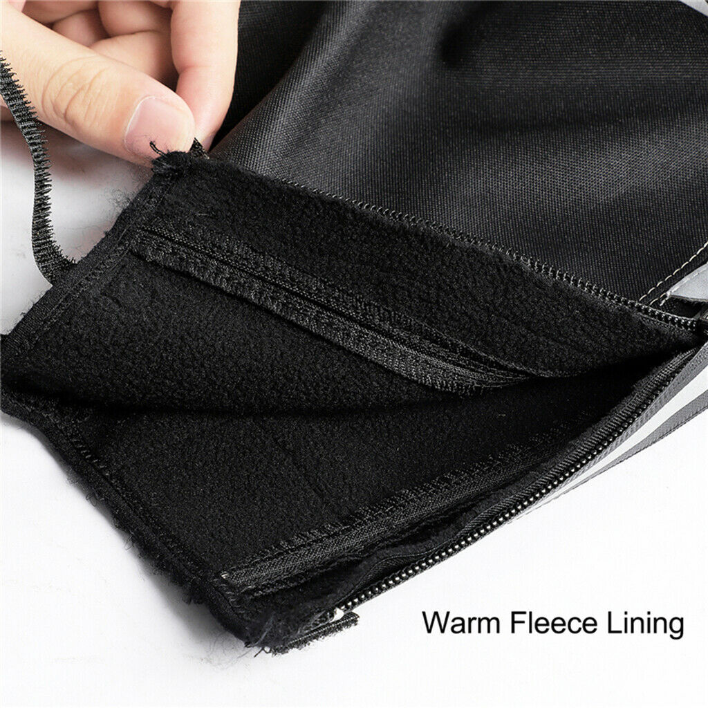 Bike Handlebar Mitts Cyclist Pogies Mittens Thermal Hands Warmer Cover Black
