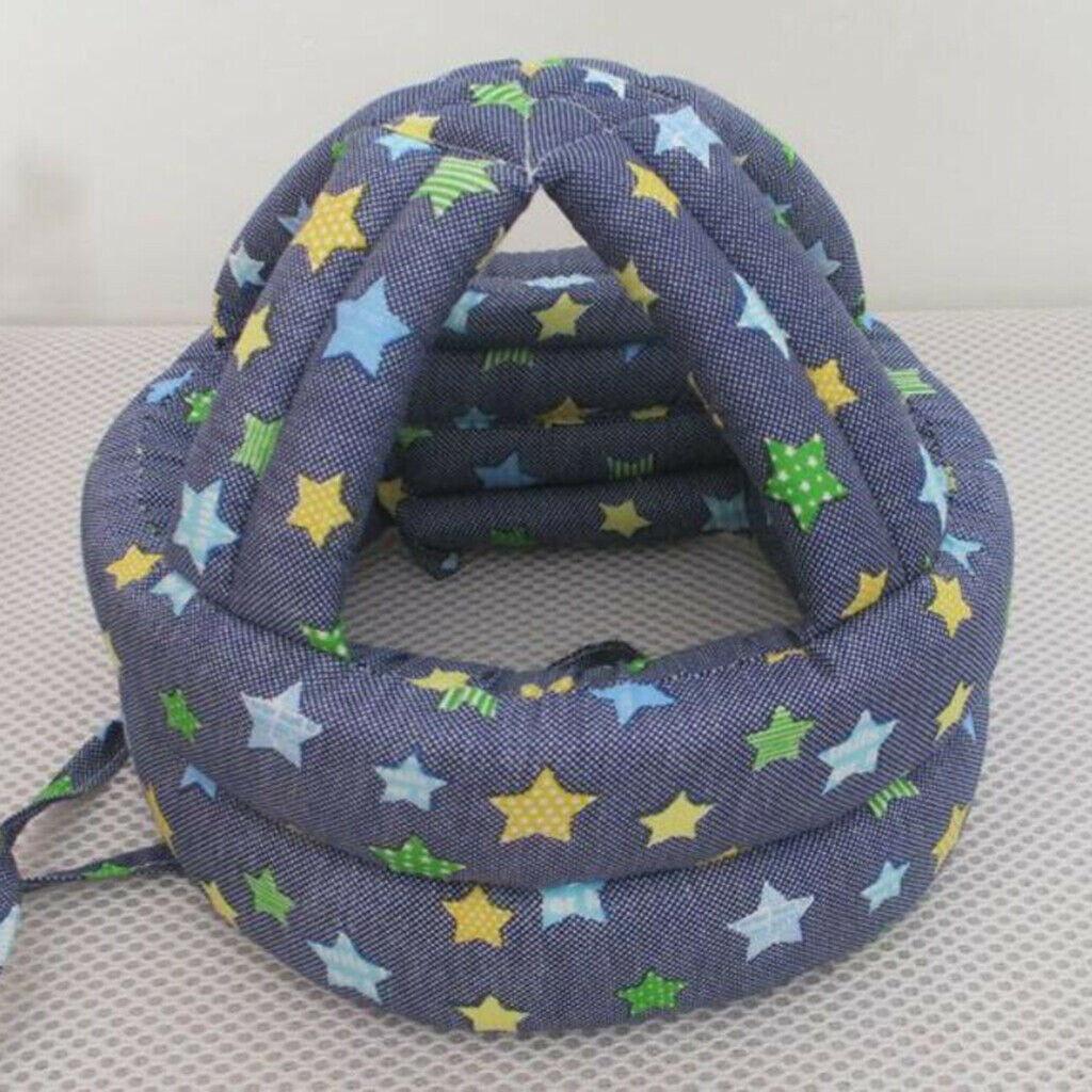 Baby Safety Helmet Hat Adjustable Infant Developmental Game Parts Star B