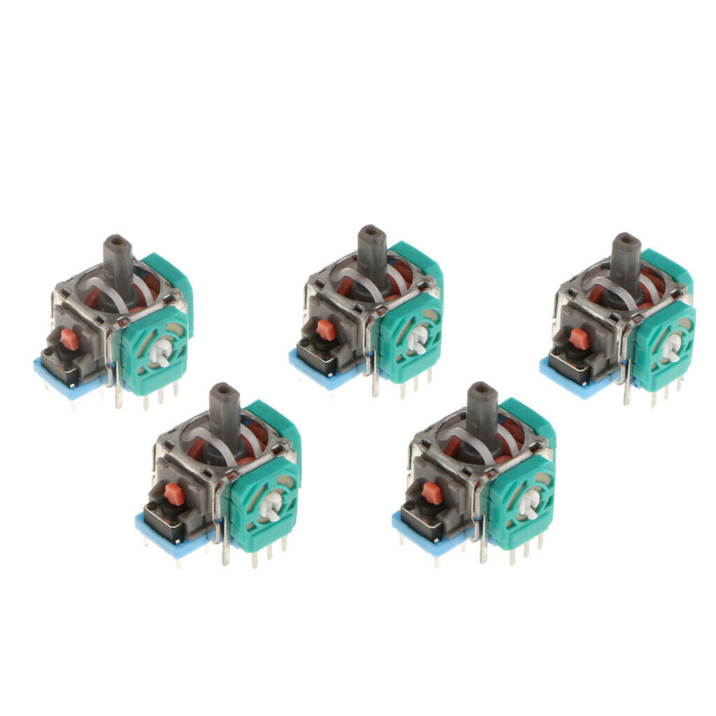 For PS4 L1 R1 L2 R2   Spring Buttons Thumb Stick Set +5x Analog Stick