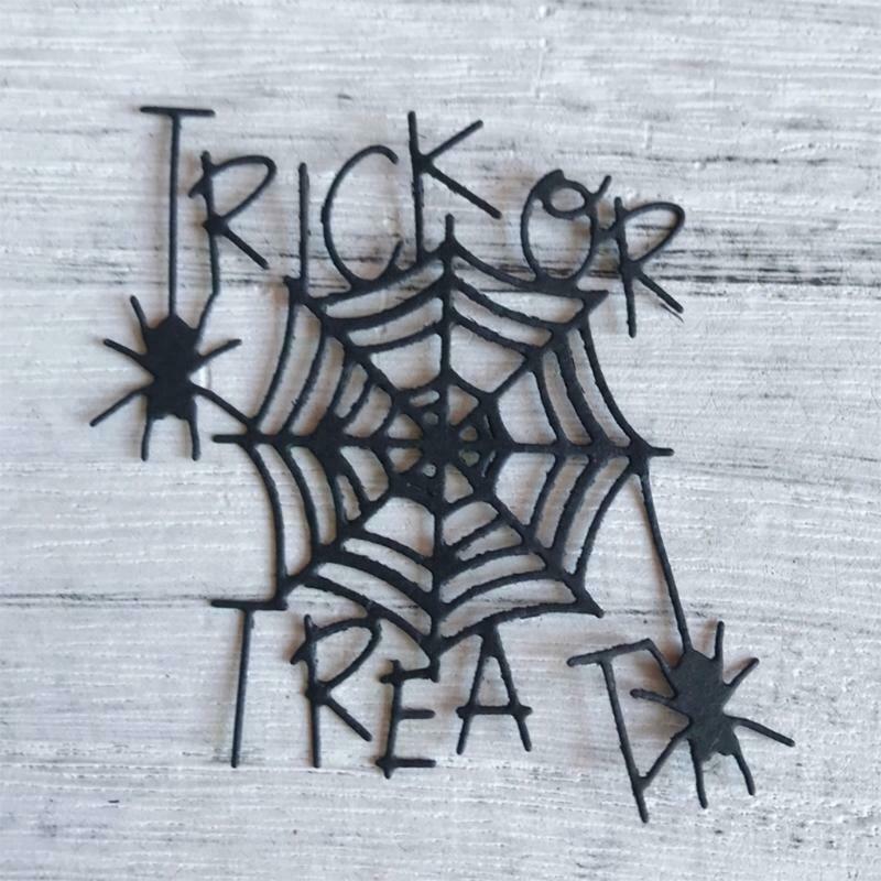 Halloween Spiderweb Metal Cutting Dies Stencil DIY Scrapbooking Album Paper Card