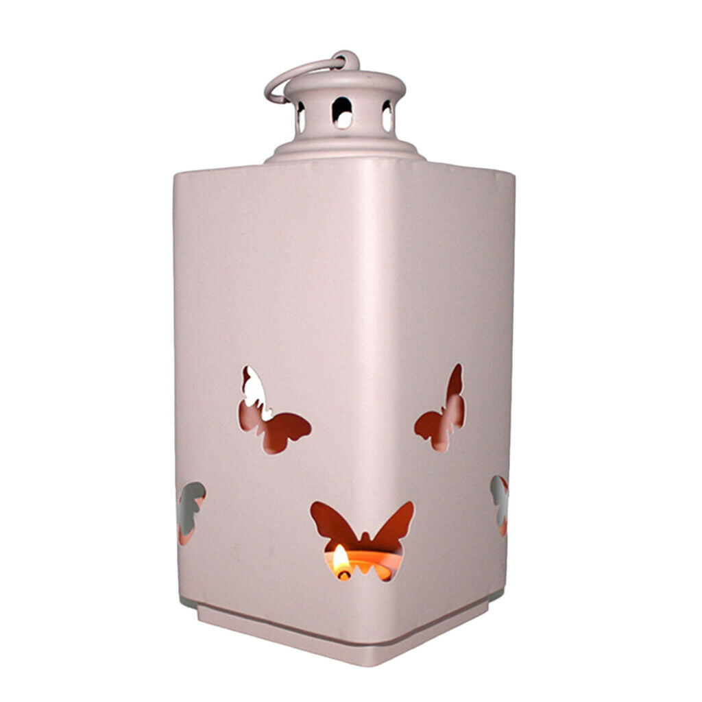 Modern Hollow Out Metal Candle Holder Home Decor Butterfly Candlestick
