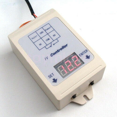 12V 24V Digital Voltage Meter Test Control Relay Timer Time Delay Switch Module