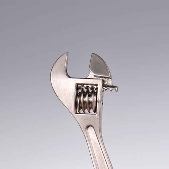 Stainless Steel Keychain Adjustable Creative Wrench Spanner Key Chain Keyring US