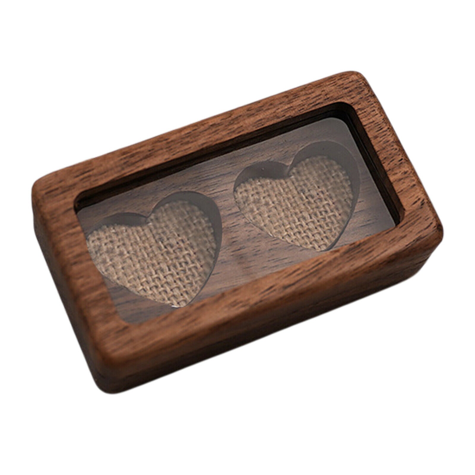 Wooden Wood Jewelry Box Organizer Container for Necklace Earrings Rings