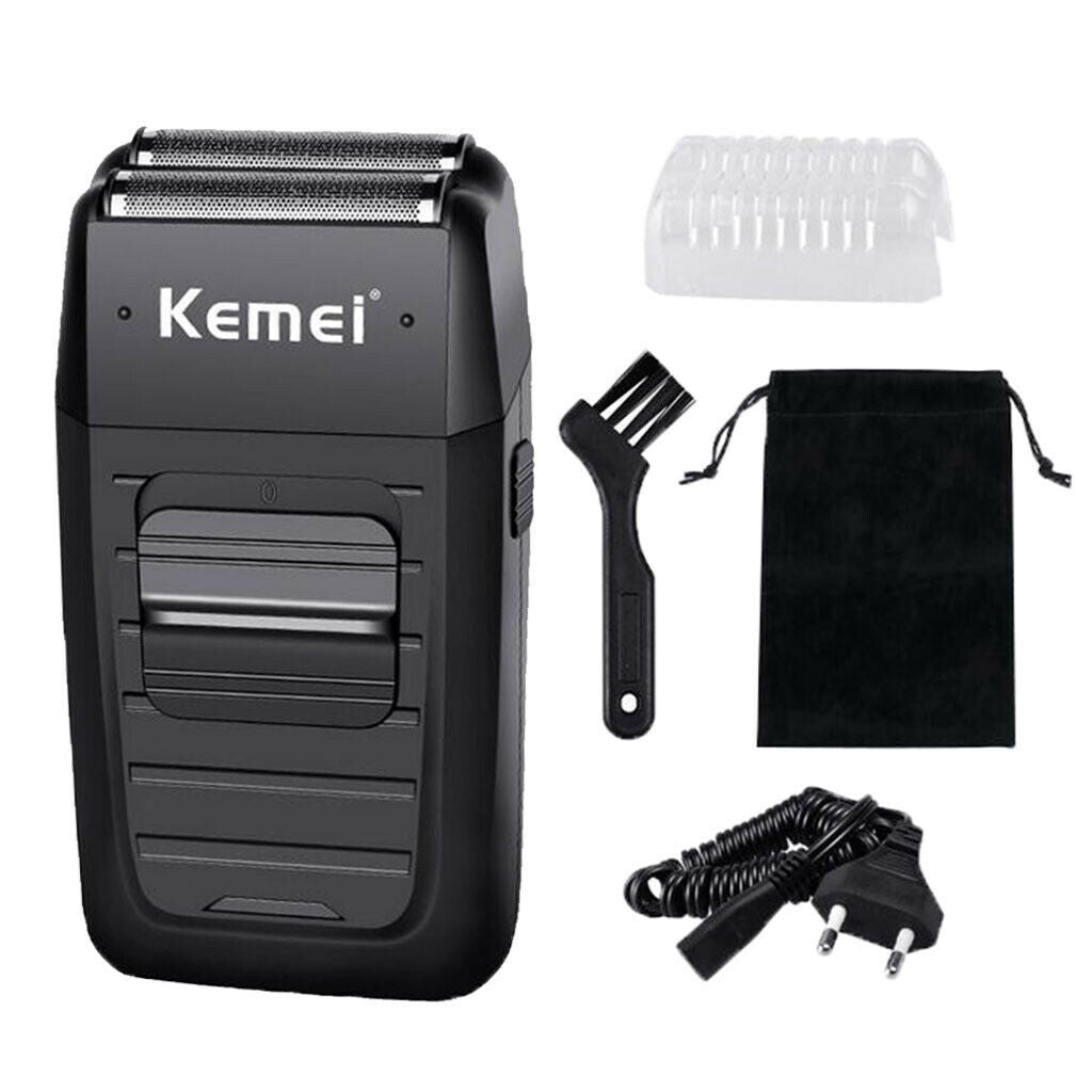 Portable Mini Reciprocating Cordless Powerful Twin Blade Electric Razor