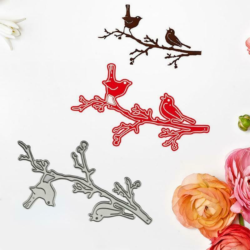 Singing Bird Metal Cutting Dies Stencil DIY Scrapbook Album Paper Card Template