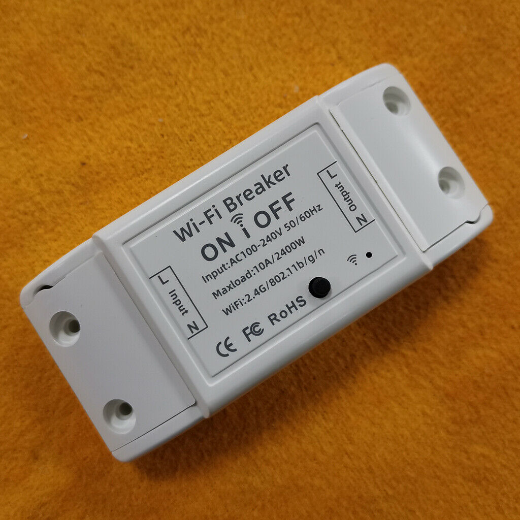 AC100-240V WiFi Smart Switch Controller Timer Works with   / App