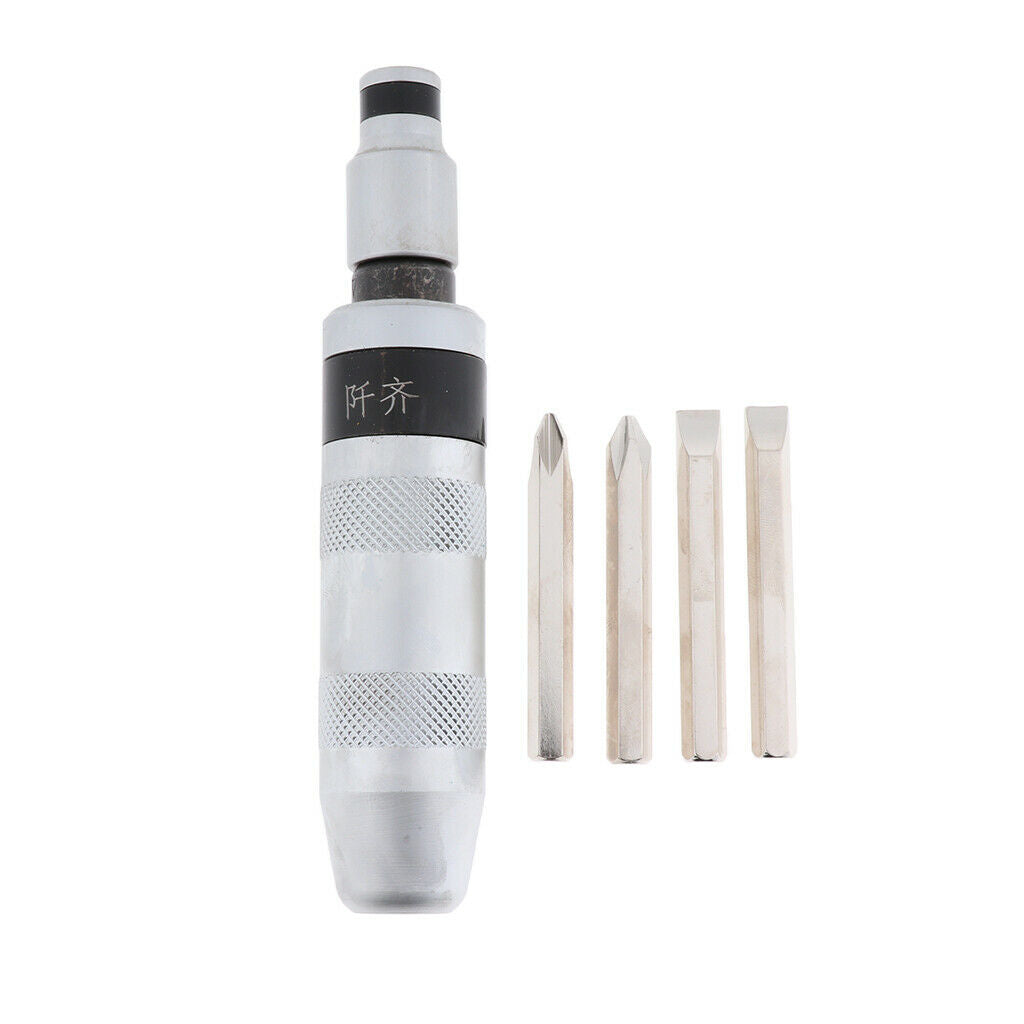 Ratcheting Impact Screwdriver Set with Storage Case
