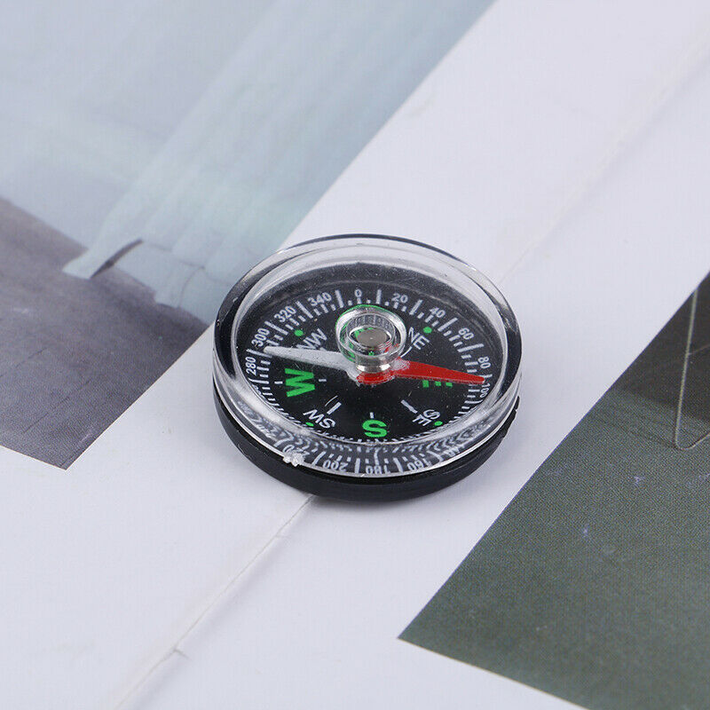 30mm Mini Compass Camping Hiking Outdoor Travel Navigation Wild Survival .l8
