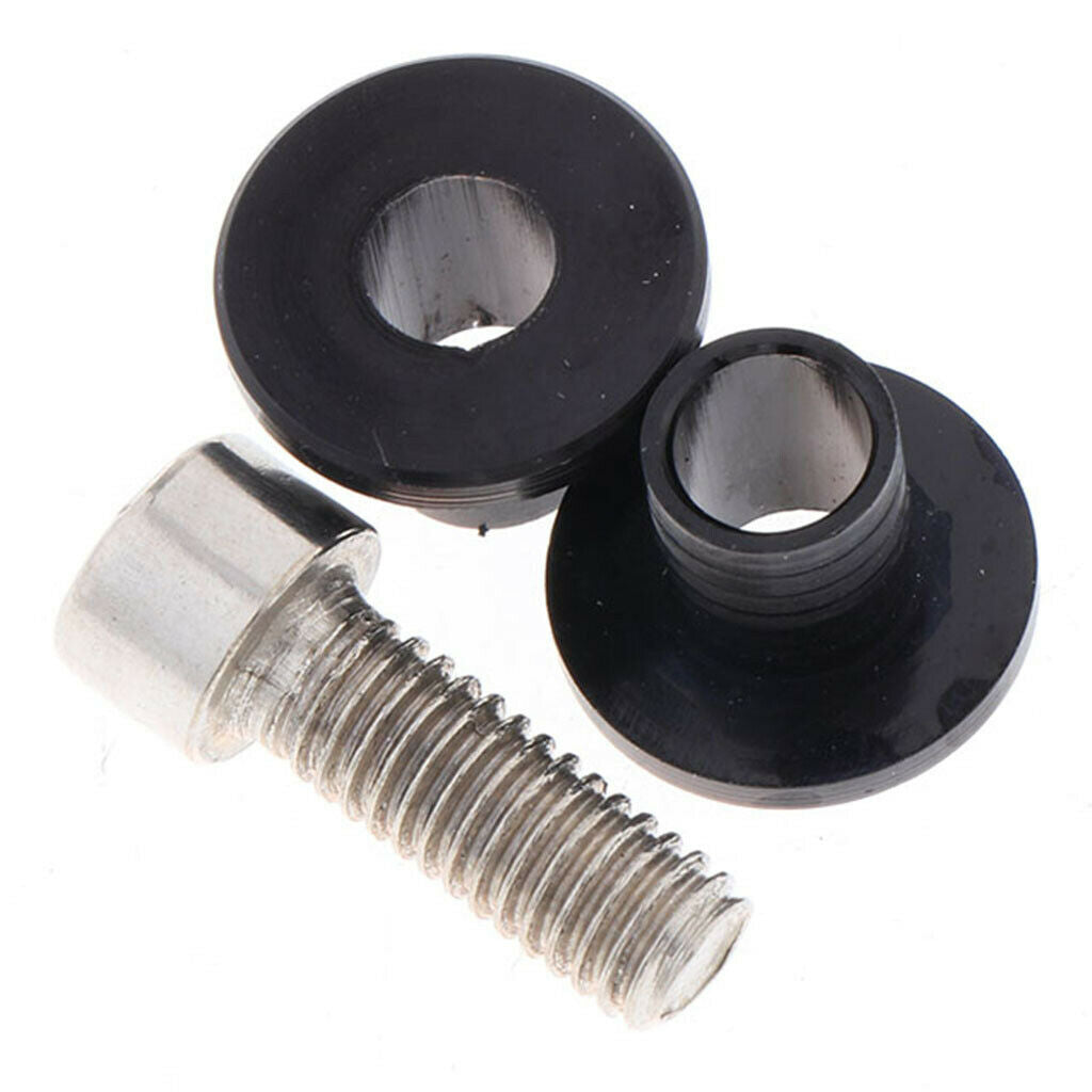 Universal Motorcycle Brake Master Fluid Reservoir Oil Cup Bracket Black