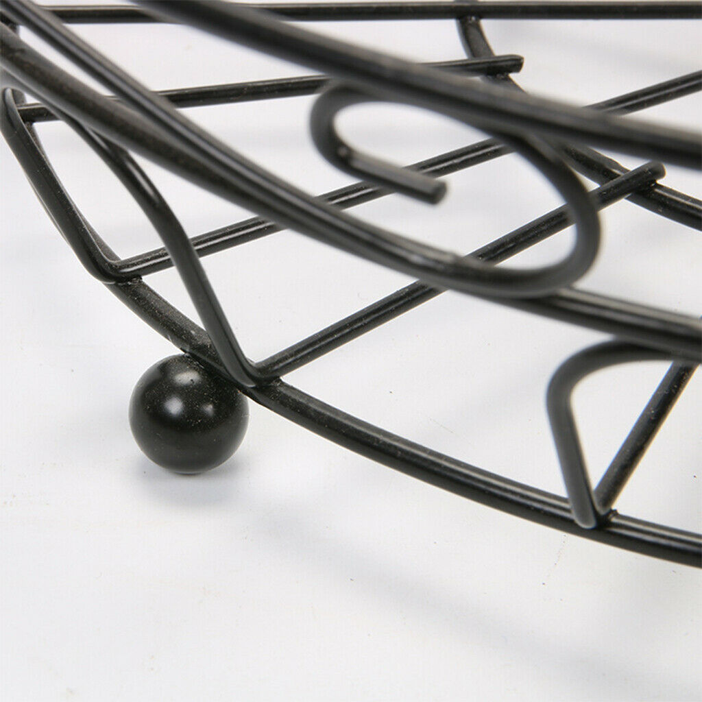 2 Tier Fruit Bowl Wire Fruit Basket Deep Fruit Basket