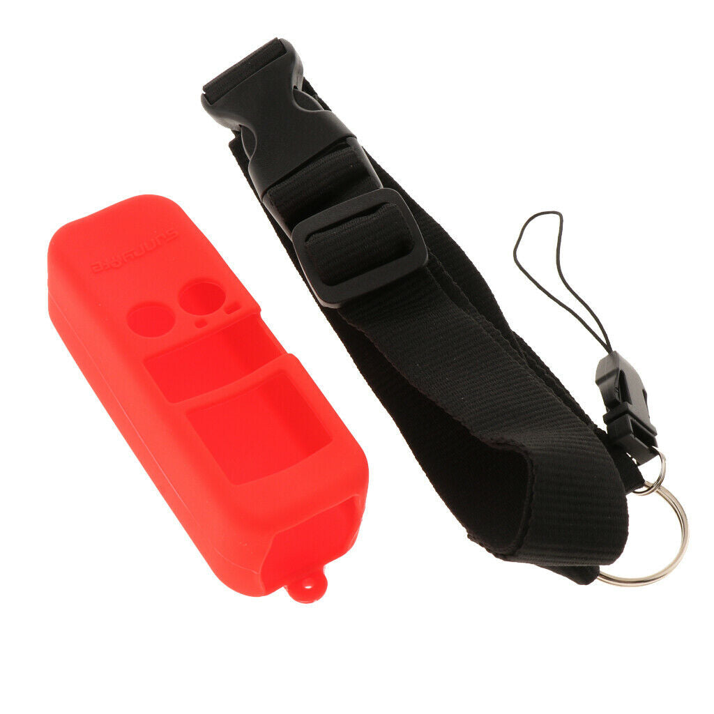 Silicone Case Housing Protector for DJI Osmo Pocket Stabilizer Red