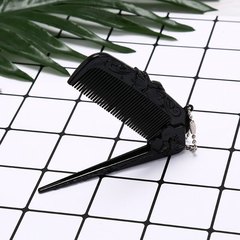 portable hair comb brush heychain foldable massage comb anti-stati chair c.l8
