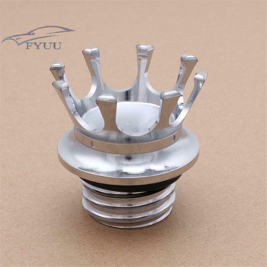 For Sportster 1200 883 Dyna Softail CVO Cafe Racer Motor Oil Gas Tank Fuel Cap