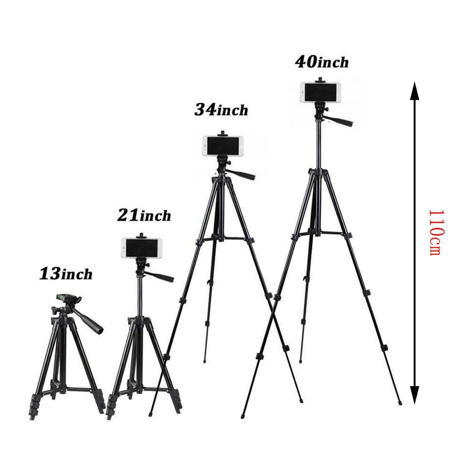 Tripod   Stand   Selfie   Stick   Aluminum   4 - Sections   Bluetooth   Remote