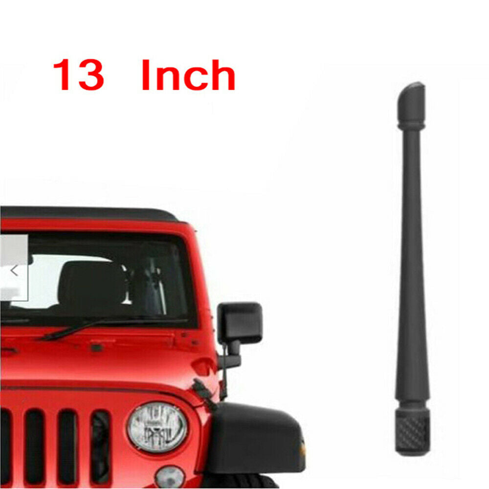 For 2007-2021 Jeep Wrangler JK JKU JL JLU FM Radio Antenna Adaptor Assembly 13''