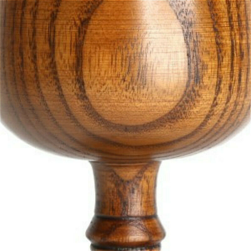 Mini Tarot Water Elemental Wood Chalice Goblet Cup Wicca Altar Pagan Retro Props