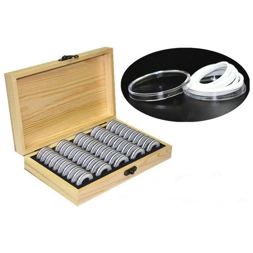 Adjustable Case Collection Antioxidant Commemorative Coin Capsules Storage Box