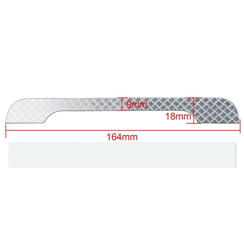 Metal Decoration Tailgate Top Anti-Skate Board Reflector Decorative Strip for B7