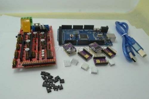 New RAMPS 1.4 Control Board + Mega 2560 R3 +5 x DRV8825 StepStick Driver Module