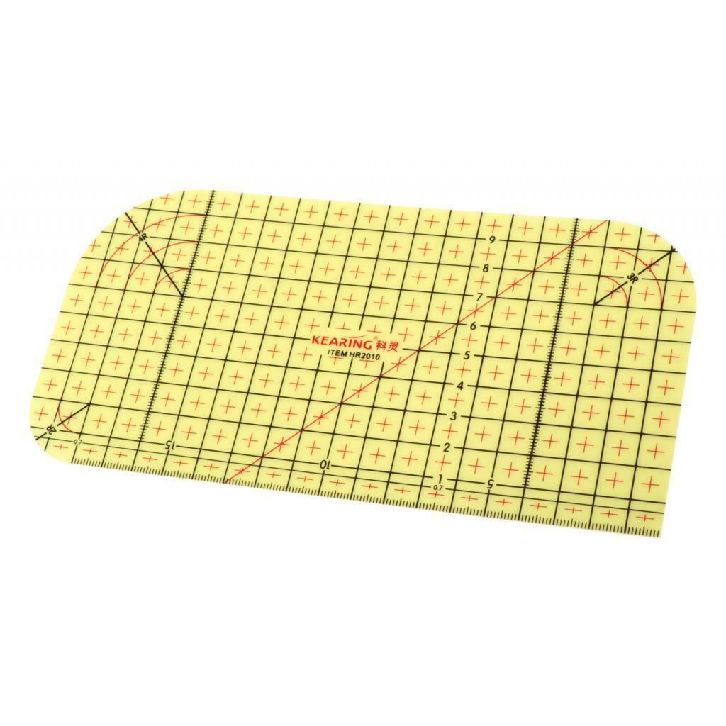 Handcraft Clothing Hot Iron Ruler Quilting Guide Gauge Ruler Sewing Tools