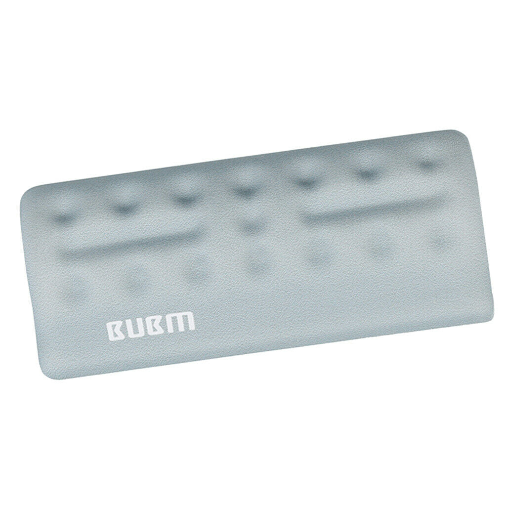 Memory Foam Mouse Pad, Wrist Rest Desktop Mat Cushion for Single Hand, Gray