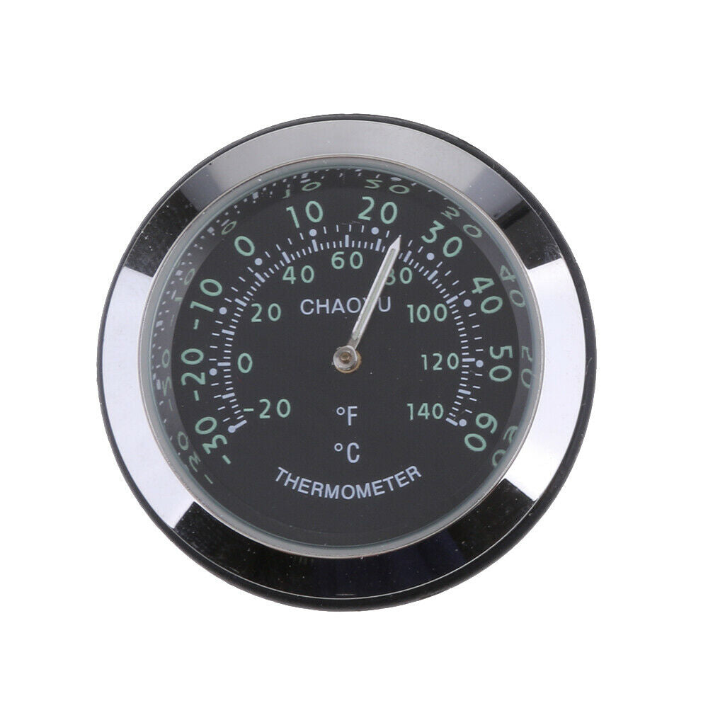 Car Dashboard Thermometer - Mini Vehicle Thermometer Decoration Decor Temp
