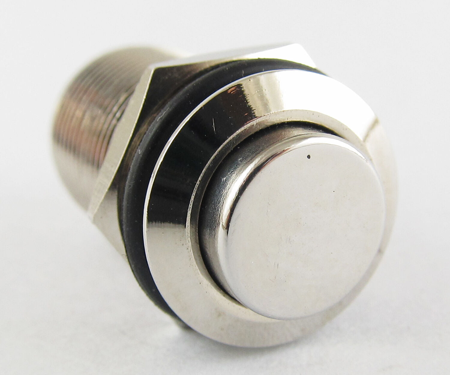 1pc Metal High Flush Push Button Waterproof Self-Locking Switch 12mm QN12-D2 New