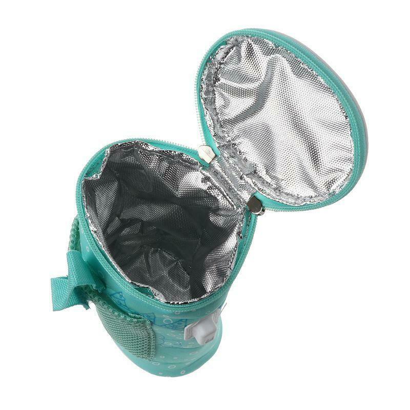 USB Baby Bottle Warmer Heater Insulated Bag Travel Cup Portable Milk Thermostat