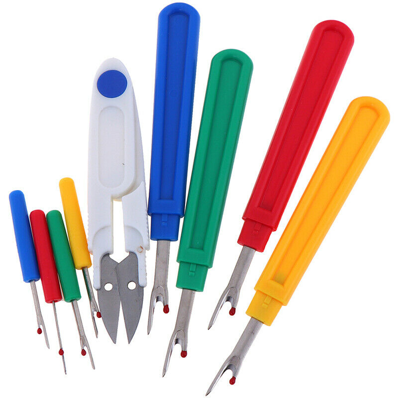 9pcs Seam Ripper Stitch Unpicker Thread Cutter DIY Sewing Cross Embroidery TooDD