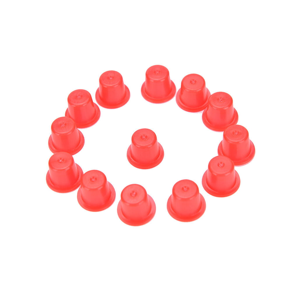 100x Small Plastic Tattoo Ink Cups Caps Holder Pigment Supplies .l8