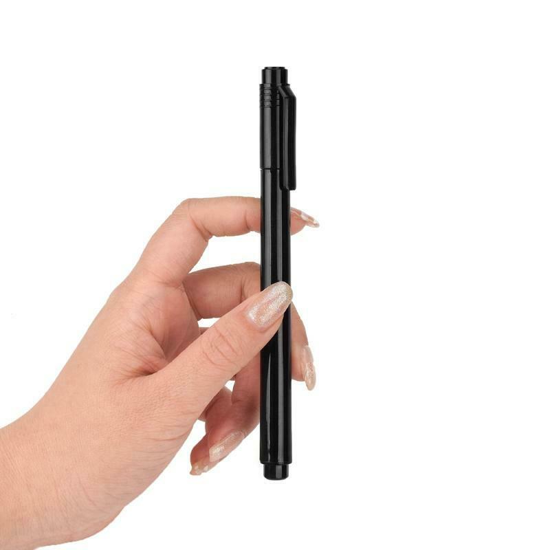 Black Nail Art Graffiti Pen Waterproof Painting DIY Lines Drawing Manicure Tools