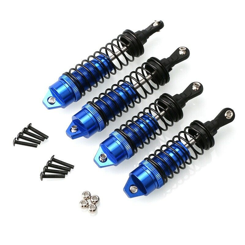 RC Car Shock Absorber 4 Piece Front and Rear Shock Absorber Assembly for 1/10 H6