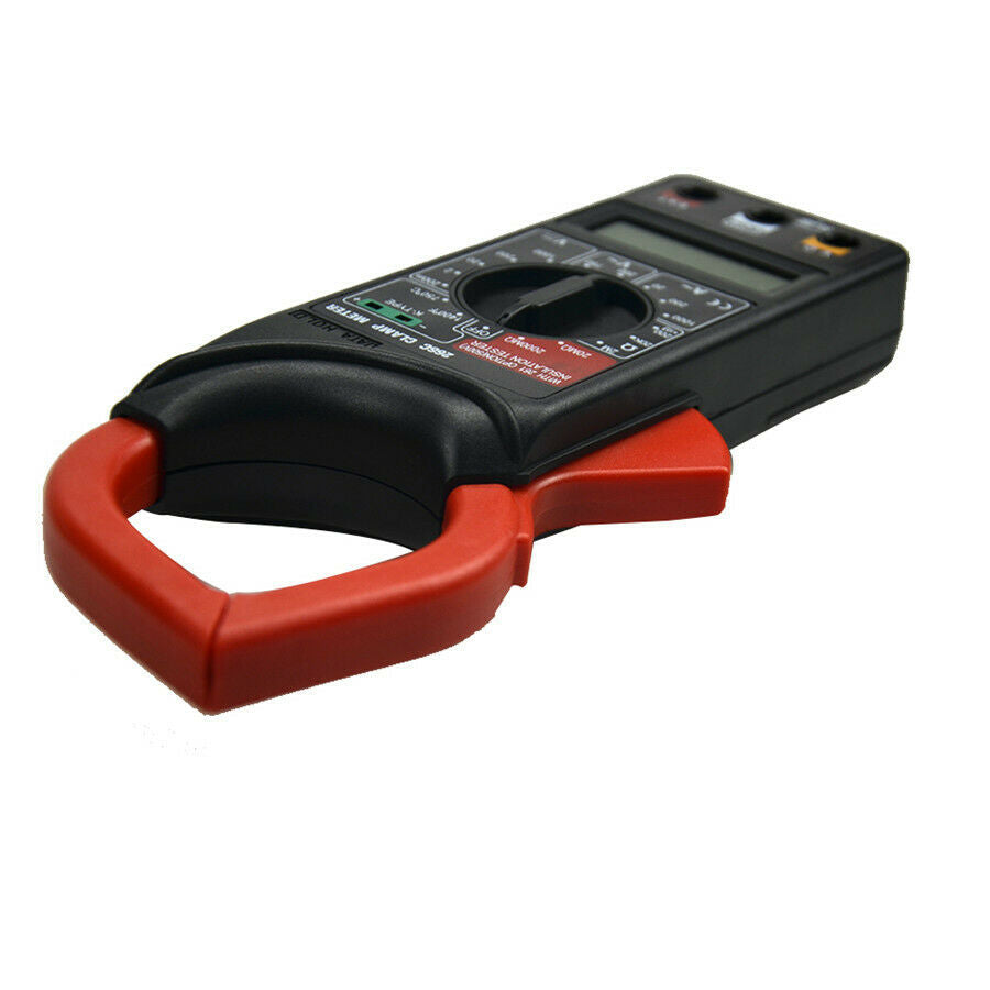 DT266C Digital LCD Clamp Meter Multimeter Ohmmeter with Temperature Measurement