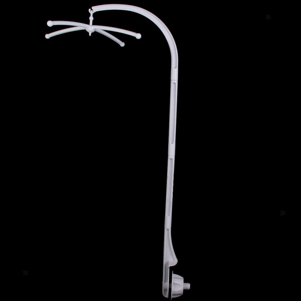 White Crib Music Box Holder Arm
