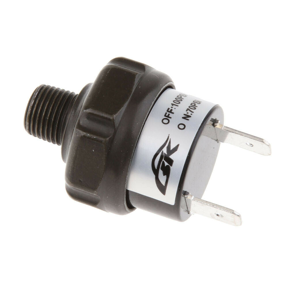 2Pcs 70-100 PSI Heavy Duty Air Pressure Control Switch Valve for 12V Air