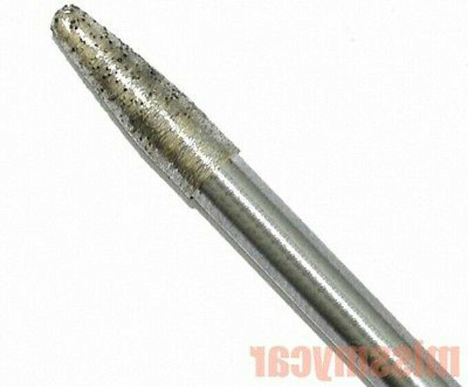 2pcs V head stone marble granite glass engraving bits 6mm 30°/60° [M1]