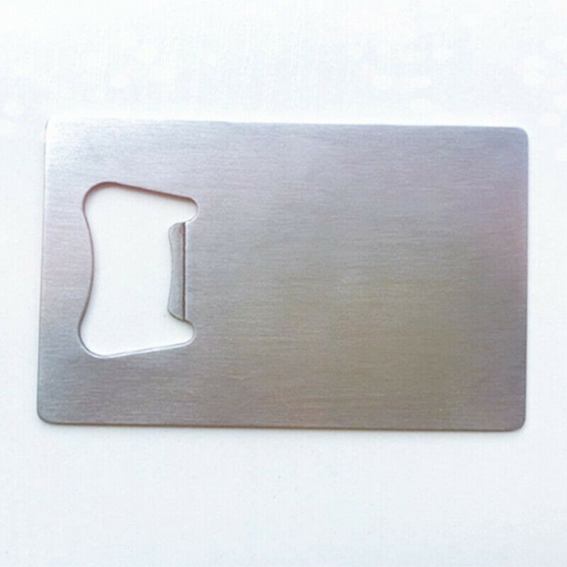 1Pc Stainless Steel Credit Card Bottle Opener Business Card Beer Opene.l8