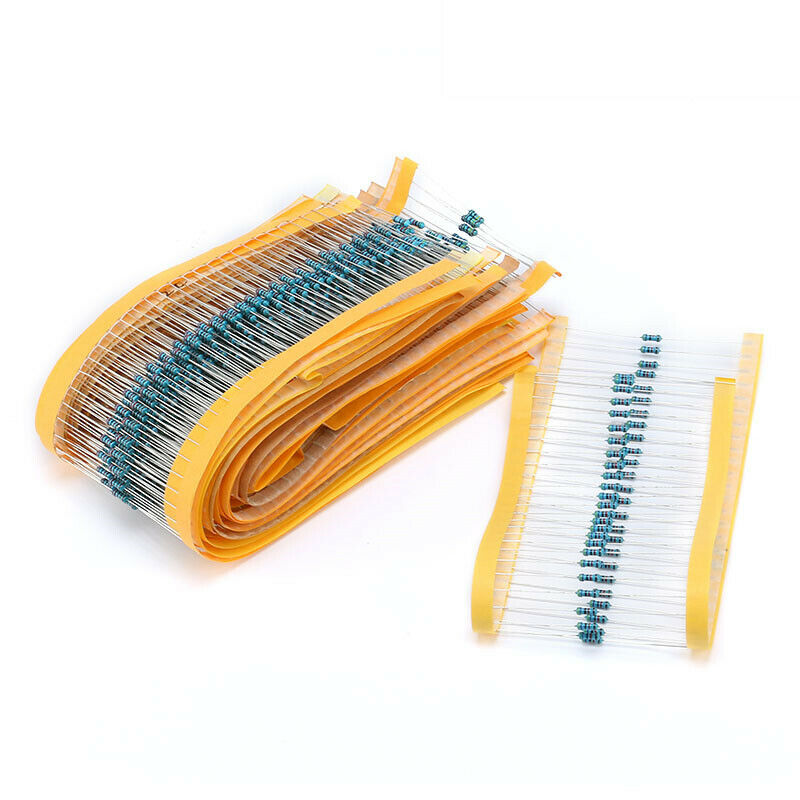 1500pcs 1-1M ohm 1/6W component package / five-color ring Resistors package