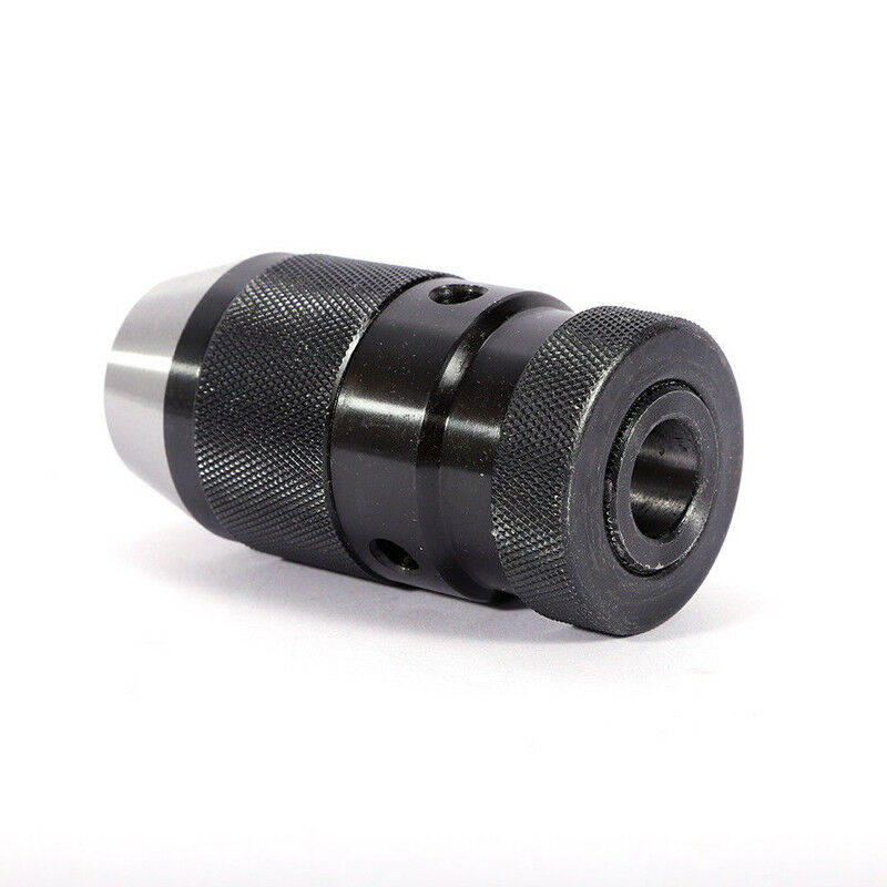 Steel Self Tighten Keyless Lathe Drill Chuck MT2-B16 Arbor Live 16mm MK2 Durable