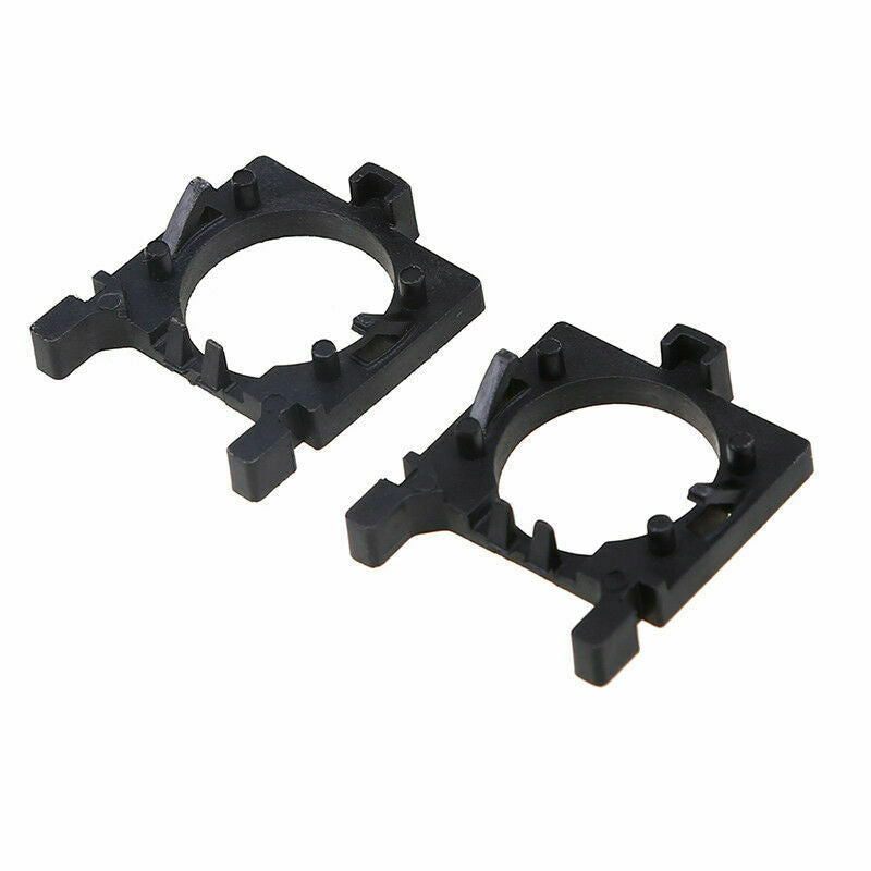 2PCS/Set Black H7 Headlight Bulb Holder Adapter Retaine Fit for Ford Focus