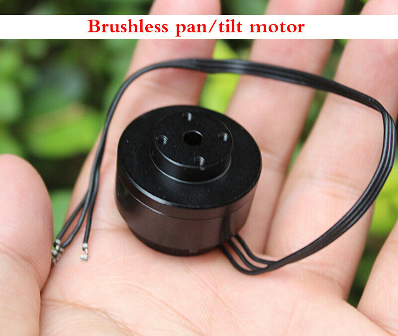 DC 12V Micro PTZ motor drone mobile phone camera outer rotor double ball bearing